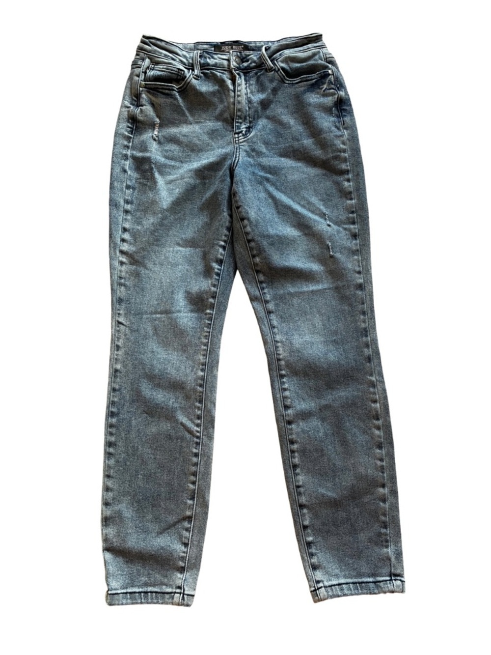 Judy Blue High Rise Skinny Jeans Acid Wash Black Size 5/27